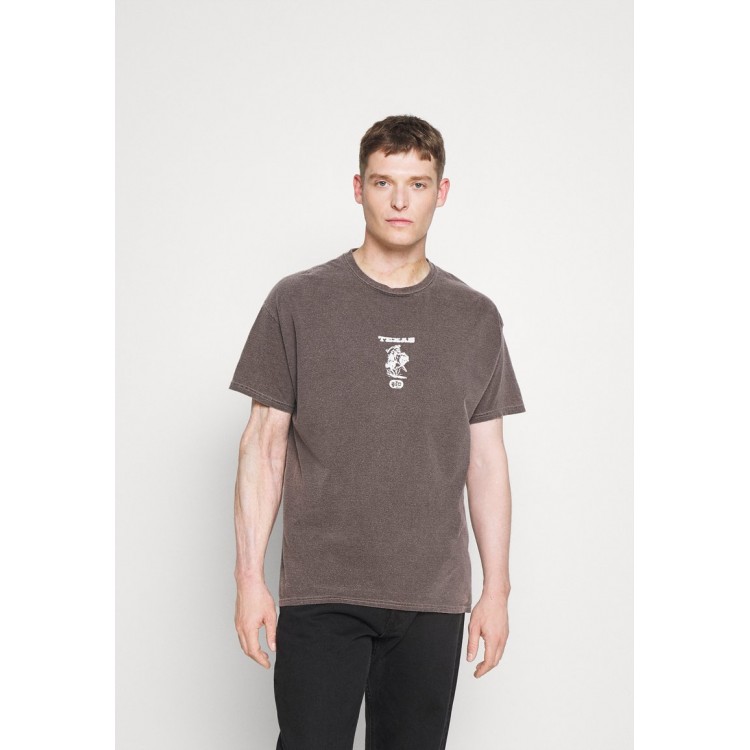 Kobiety T SHIRT TOP | BDG Urban Outfitters TEXAS TEE UNISEX - T-shirt z nadrukiem - brown/brązowy - XZ58012
