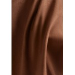 Kobiety T SHIRT TOP | Bershka T-shirt basic - brown/brązowy - WY67423