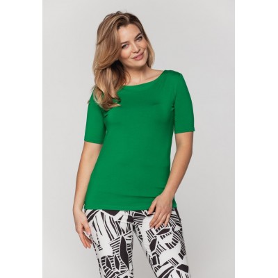 Kobiety T_SHIRT_TOP | Bialcon T-shirt basic - zielony - BL79612
