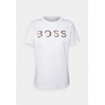 Kobiety T SHIRT TOP | BOSS ELOGO - T-shirt z nadrukiem - white/biały - KN71336