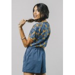Kobiety T SHIRT TOP | Brava Fabrics LEO - T-shirt z nadrukiem - blue/niebieski - GU45468