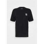 Kobiety T SHIRT TOP | Carhartt WIP STATE - T-shirt z nadrukiem - black/white/czarny - AM06218