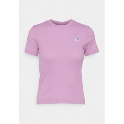 Kobiety T_SHIRT_TOP | Champion Rochester CREWNECK - T-shirt basic - purple/fioletowy - WC21964