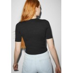 Kobiety T SHIRT TOP | CLOCKHOUSE T-shirt basic - black/czarny - TN41483