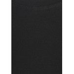 Kobiety T SHIRT TOP | Cotton On Maternity MATERNITY HIGH LOW SHORT SLEEVE - T-shirt z nadrukiem - black/czarny - RO47170