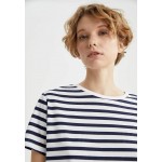 Kobiety T SHIRT TOP | DeFacto REGULAR FIT - T-shirt z nadrukiem - navy/granatowy - VJ20690