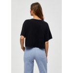 Kobiety T SHIRT TOP | Desires JALA TEE - T-shirt z nadrukiem - black/czarny - LR68499