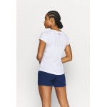 Kobiety T SHIRT TOP | Diadora TEAM - T-shirt basic - optical white/biały - SL77023