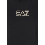 Kobiety T SHIRT TOP | EA7 Emporio Armani T-shirt z nadrukiem - black/gold/czarny - IK07241