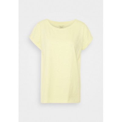 Kobiety T_SHIRT_TOP | edc by Esprit ROUND NECK - T-shirt basic - pastel yellow/żółty - NF36347