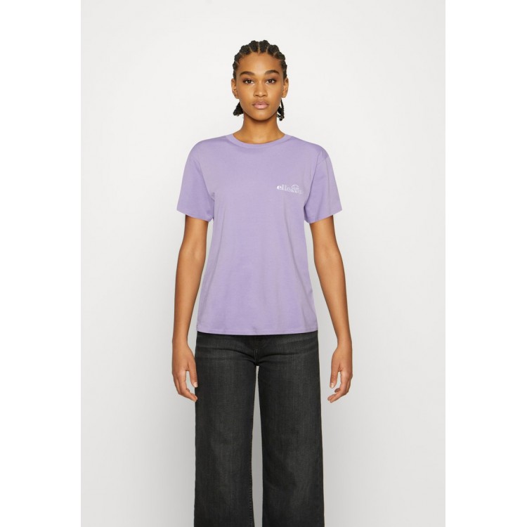 Kobiety T SHIRT TOP | Ellesse LABDA - T-shirt z nadrukiem - purple/fioletowy - LD72514