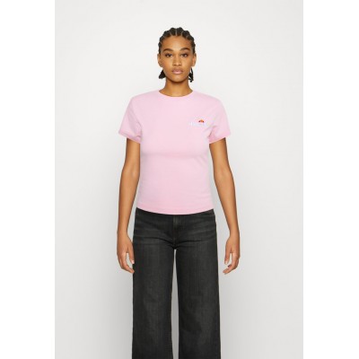 Kobiety T_SHIRT_TOP | Ellesse VIKINS CROP - T-shirt basic - light pink/jasnoróżowy - UW92725
