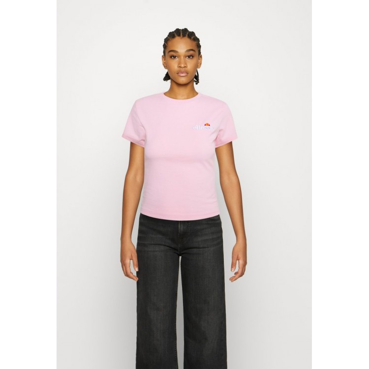 Kobiety T SHIRT TOP | Ellesse VIKINS CROP - T-shirt basic - light pink/jasnoróżowy - UW92725