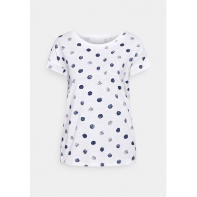 Kobiety T_SHIRT_TOP | Esprit NOOS CORE COO - T-shirt z nadrukiem - off white/mleczny - FO86365