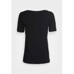 Kobiety T SHIRT TOP | Esprit T-shirt basic - black/czarny - VY33071
