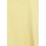 Kobiety T SHIRT TOP | Esprit T-shirt basic - dusty yellow/żółty - NG81490
