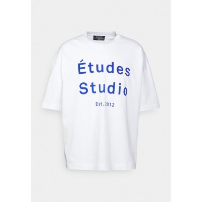 Kobiety T_SHIRT_TOP | Études SPIRIT STUDIO UNISEX - T-shirt z nadrukiem - white/biały - VL63374