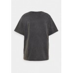 Kobiety T SHIRT TOP | Even&Odd T-shirt z nadrukiem - black/czarny - CC14182