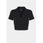 Kobiety T SHIRT TOP | Even&Odd T-shirt z nadrukiem - black/czarny - FT03279