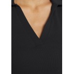 Kobiety T SHIRT TOP | Even&Odd T-shirt z nadrukiem - black/czarny - FT03279