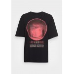 Kobiety T SHIRT TOP | Even&Odd T-shirt z nadrukiem - black/czarny - QZ11982