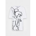 Kobiety T SHIRT TOP | Even&Odd T-shirt z nadrukiem - white/biały - KB41692