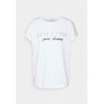 Kobiety T SHIRT TOP | Even&Odd T-shirt z nadrukiem - white/biały - KS55984