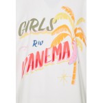 Kobiety T SHIRT TOP | Farm Rio GIRLS RIO IPANEMA GRAPHIC - T-shirt z nadrukiem - off-white/mleczny - YO17139