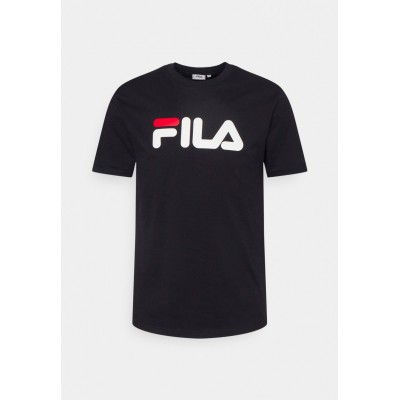 Kobiety T_SHIRT_TOP | Fila BELLANO TEE UNISEX - T-shirt z nadrukiem - black beauty/czarny - SP34938