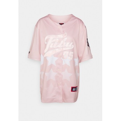 Kobiety T_SHIRT_TOP | FUBU VARSITY STAR BASEBALL - T-shirt z nadrukiem - light rose/różowy - YU95042