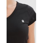 Kobiety T SHIRT TOP | G-Star EYBEN SLIM - T-shirt basic - black/czarny - BI95554