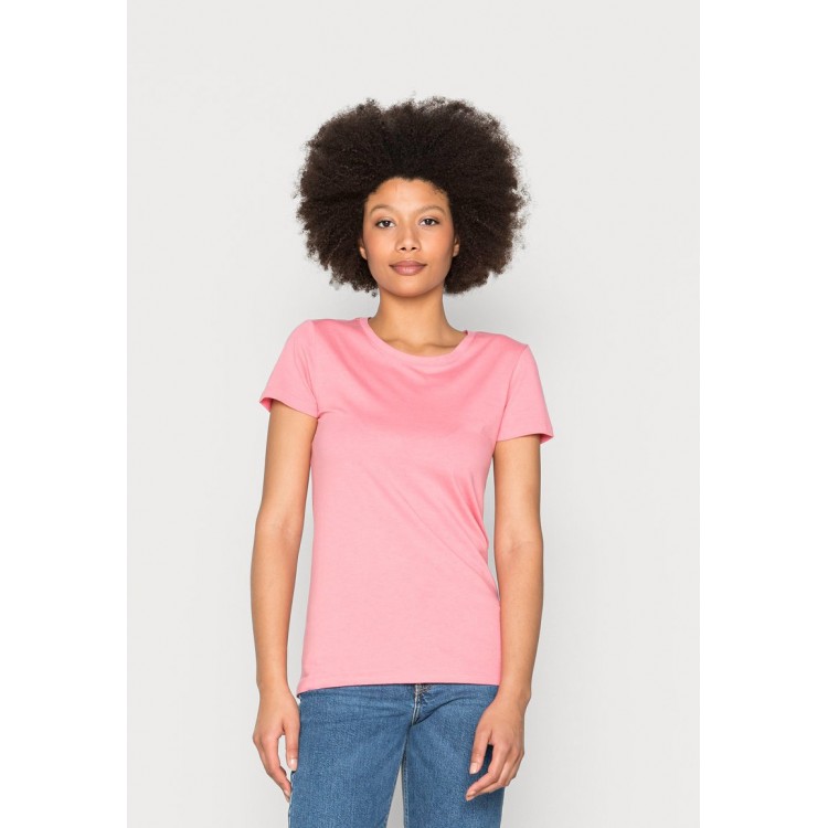 Kobiety T SHIRT TOP | GAP CREW - T-shirt basic - apple blossom/czerwony - MM68221