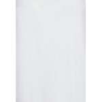 Kobiety T SHIRT TOP | GAP LUXE CREW - T-shirt basic - white global/biały - OZ85138