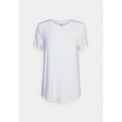 Kobiety T_SHIRT_TOP | GAP LUXE CREW - T-shirt basic - white global/biały - OZ85138