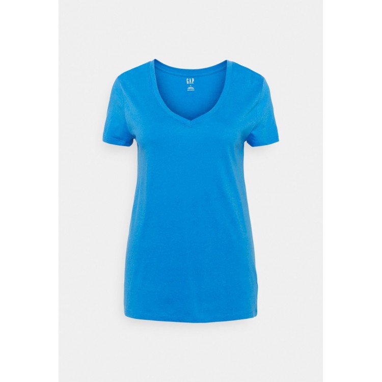 Kobiety T SHIRT TOP | GAP T-shirt basic - tile blue/niebieski - VZ49407