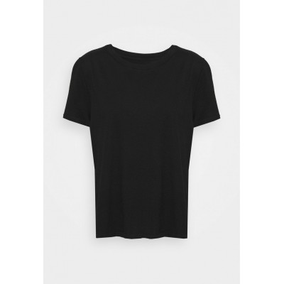 Kobiety T_SHIRT_TOP | GAP T-shirt basic - true black/czarny - SU86701