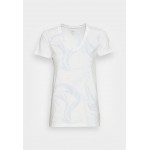 Kobiety T SHIRT TOP | GAP T-shirt z nadrukiem - marble blue/niebieski - AB46511