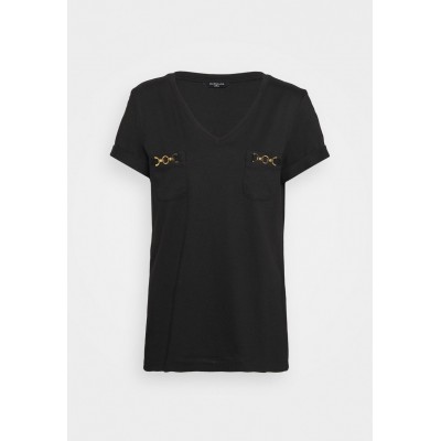Kobiety T_SHIRT_TOP | Guess by Marciano PATRICIA - T-shirt z nadrukiem - jet black/czarny - PO76675
