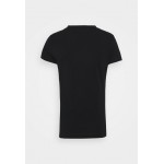 Kobiety T SHIRT TOP | Guess MINI TRIANGLE - T-shirt basic - jet black/czarny - NM65994