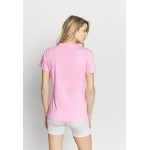 Kobiety T SHIRT TOP | Hummel GO WOMAN - T-shirt z nadrukiem - candy/różowy - EZ84328