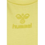 Kobiety T SHIRT TOP | Hummel HMLVANJA - T-shirt basic - celandine/żółty - YF96831