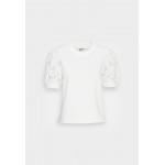 Kobiety T SHIRT TOP | JDY JDYLINE 2/4 - T-shirt z nadrukiem - cloud dancer/biały - LQ78105