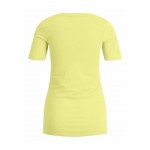 Kobiety T SHIRT TOP | JJXX JXEVELIN - T-shirt basic - elfin yellow/jasnożółty - OA61771