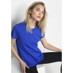 Kobiety T SHIRT TOP | Kaffe KAMARIN - T-shirt basic - surf the web/niebieski - VV43672