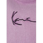 Kobiety T SHIRT TOP | Karl Kani SMALL SIGANTURE WASHED TEE UNISEX - T-shirt z nadrukiem - violet/fioletowy - WA12262