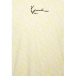 Kobiety T SHIRT TOP | Karl Kani SMALL SIGNATURE LOGO TEE UNISEX - T-shirt z nadrukiem - light yellow/jasnożółty - UU89528