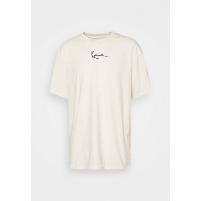 Kobiety T_SHIRT_TOP | Karl Kani SMALL SIGNATURE TEE UNISEX - T-shirt basic - cream/beżowy - NH18895