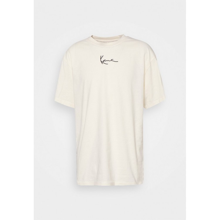 Kobiety T SHIRT TOP | Karl Kani SMALL SIGNATURE TEE UNISEX - T-shirt basic - cream/beżowy - NH18895