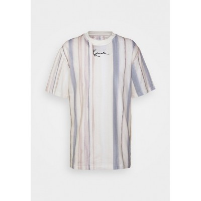 Kobiety T_SHIRT_TOP | Karl Kani SMALL SIGNATURE TEE UNISEX - T-shirt z nadrukiem - cream/beżowy - ON76165