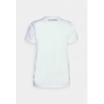 Kobiety T SHIRT TOP | KARL LAGERFELD IKONIK LOGO - T-shirt z nadrukiem - white/biały - TN69724